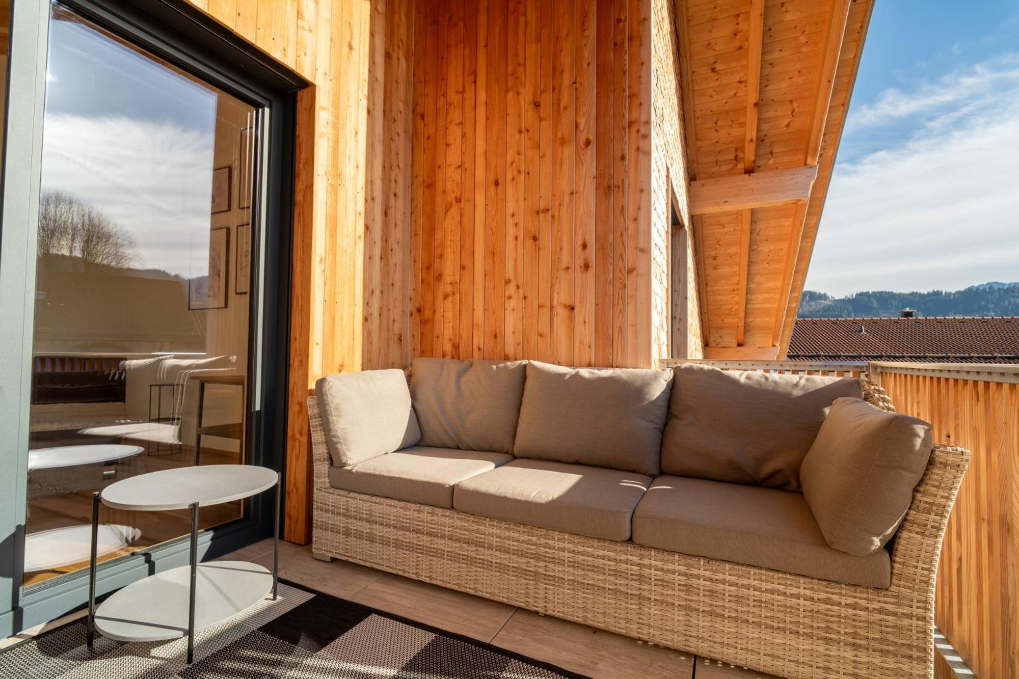 Neu! Auszeit In Der Bergen Appartement Wertach Buitenkant foto
