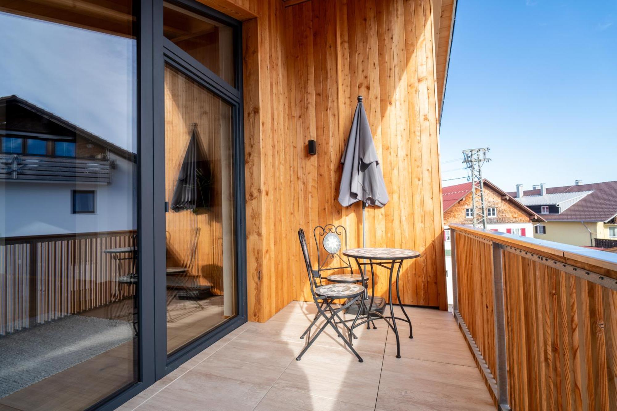 Neu! Auszeit In Der Bergen Appartement Wertach Buitenkant foto
