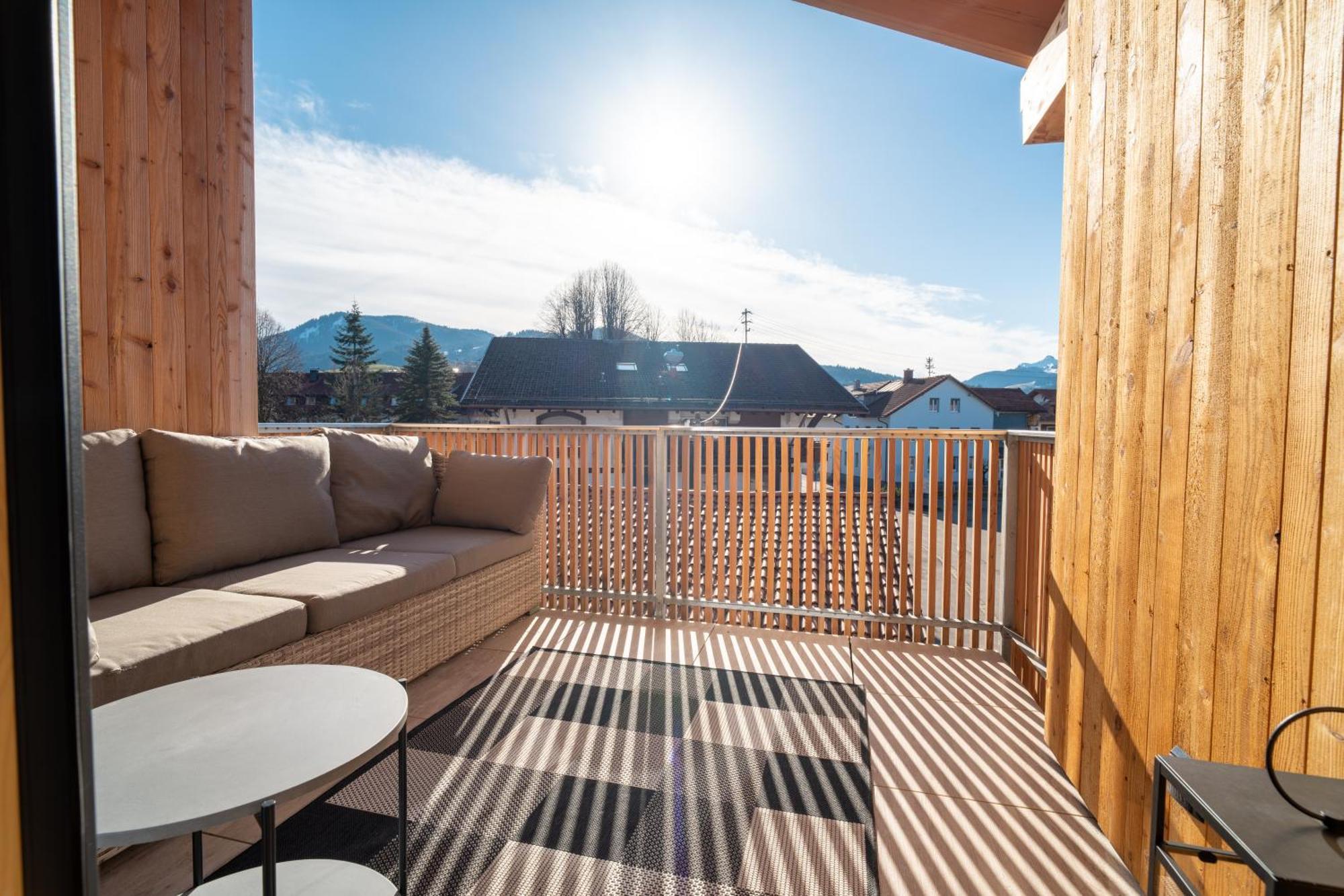 Neu! Auszeit In Der Bergen Appartement Wertach Buitenkant foto