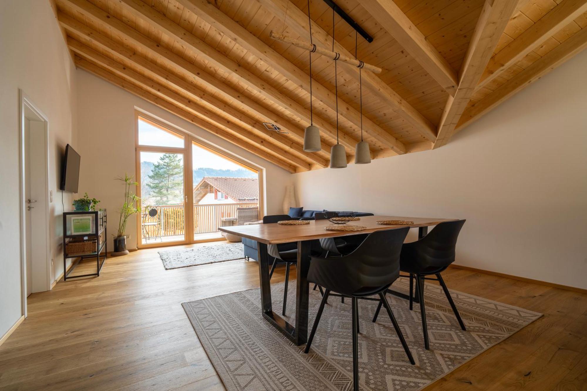 Neu! Auszeit In Der Bergen Appartement Wertach Buitenkant foto